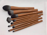 Matte coffee Brush Set